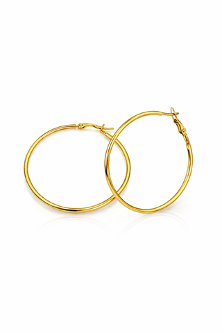 Gold hoop