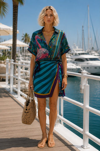 Flamingo Two-Piece Set