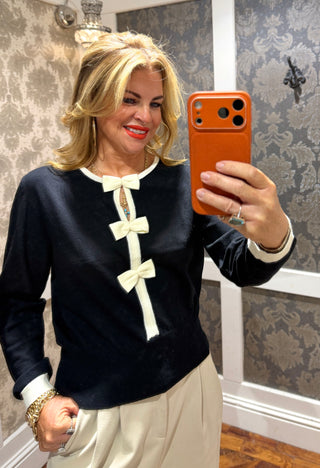 Minka Bow Knit
