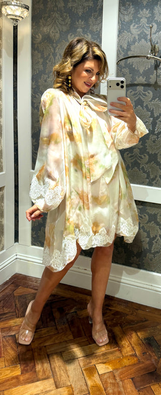 Golden Bloom Dress