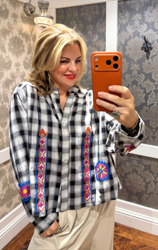 Zosia Embroidered Shirt