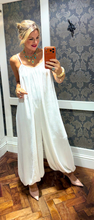 Davina White  Jumpsuit