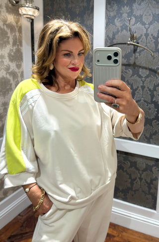 Charlotte Leisure Top - Cream