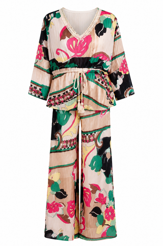Esme Multi Pink Two -Piece -Funky Print