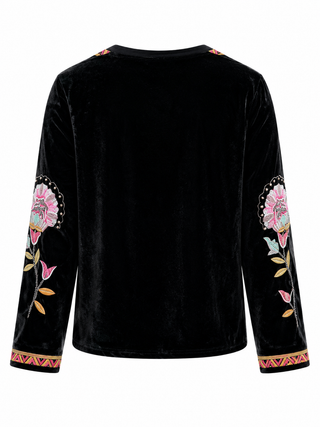 Gibraltar Velvet Jacket Derhy - Black