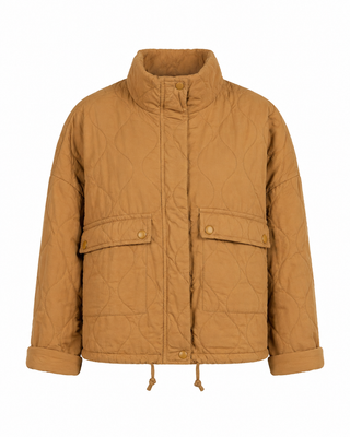 Aspen Quilted Cotton Jacket - Tan