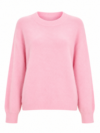 Alina Alpaca Knit Jumper- Baby Pink