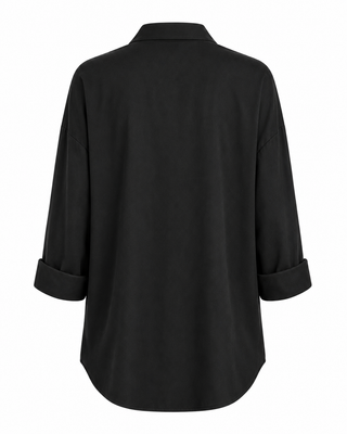 Noa Oversized Shirt- Black