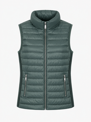 Romy Padded Gilet - Green