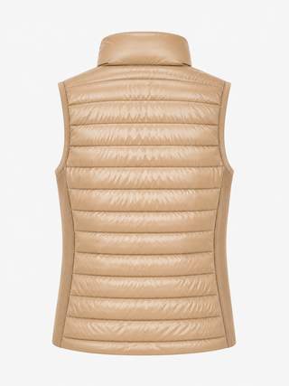 Romy Padded Gilet - Beige