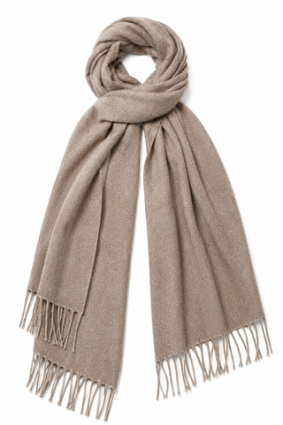Serena Scarf beige / brown Reversible