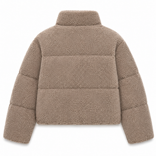 Blaze Teddy Jacket - Soft Brown
