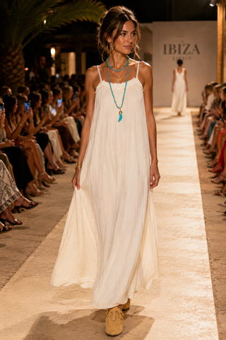 Seraphina Cream Cotton Dress