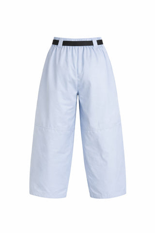 The Elio Barrel Trousers -Blue